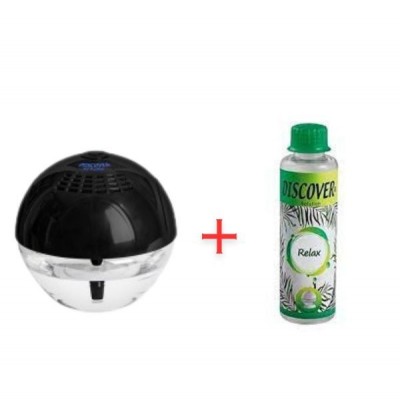 Sihirli Küre Hava Temizleme Makinesi Işıksız Siyah 1 Adet Relax Solüsyonu