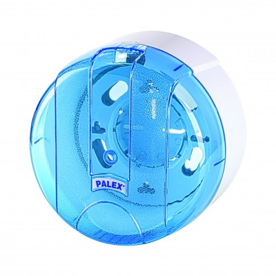 Palex Mini Pratik Tuvalet Kağıdı Dispenseri Şeffaf Mavi Palex Mini Pratik Tuvalet Kağıdı Dispenseri Şeffaf Mavi