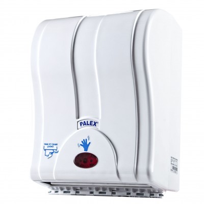 Palex Sensörlü Fotoselli Otomatik Kağıt Havlu Makinesi 21cm Beyaz