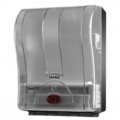 Palex Sensörlü Fotoselli Otomatik Kağıt Havlu Makinesi 21 Cm Şeffaf-Füme Palex Sensörlü Fotoselli Otomatik Kağıt Havlu Makinesi 21 Cm Şeffaf-Füme