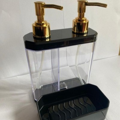 Beyaz Twın Gold Pompa 3 In 1 Deterjanlık Sabunluk Ve Süngerlik Beyaz Twın Gold Pompa 3 In 1 Deterjanlık Sabunluk Ve Süngerlik