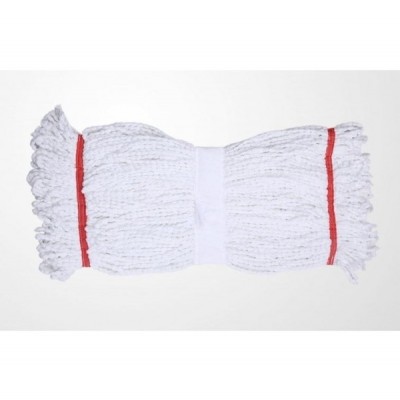Pamuklu Dar Islak Mop İpi 20 Adet Beyaz