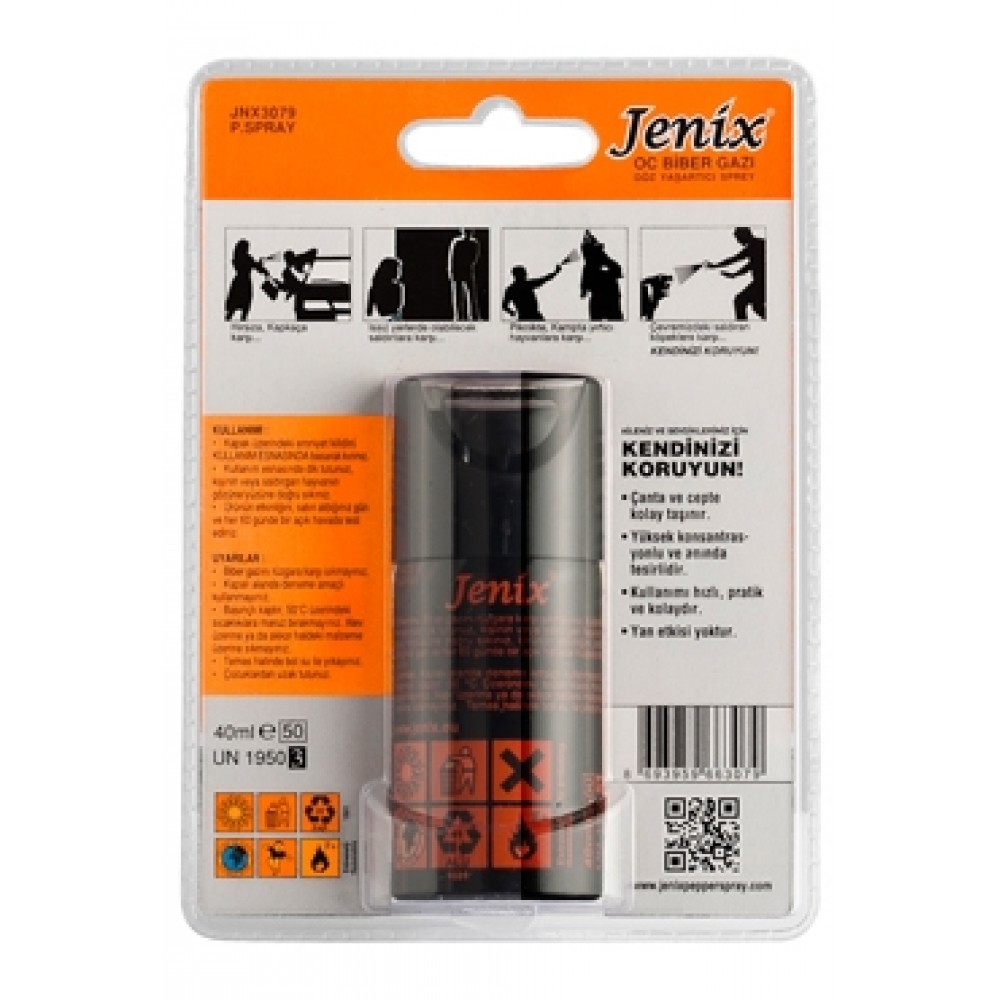 JENIX BİBER GAZI 40ML