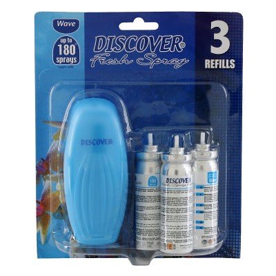 Discover Fresh Spray Set WAVE 3 YEDEKLİ Discover Fresh Spray Set WAVE 3 YEDEKLİ