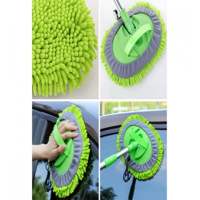 Mikrofiber Çok Fonksiyonlu Teleskopik Sopalı Oto Araba Yıkama Temizleme Fırçası Mopu Mikrofiber Çok Fonksiyonlu Teleskopik Sopalı Oto Araba Yıkama Temizleme Fırçası Mopu