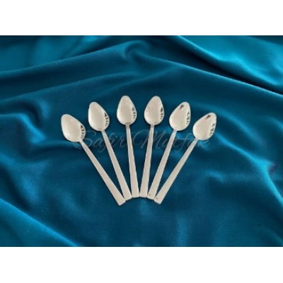 6 Adet Çubuk Serisi Çay Kaşığı Paslanmaz Çelik